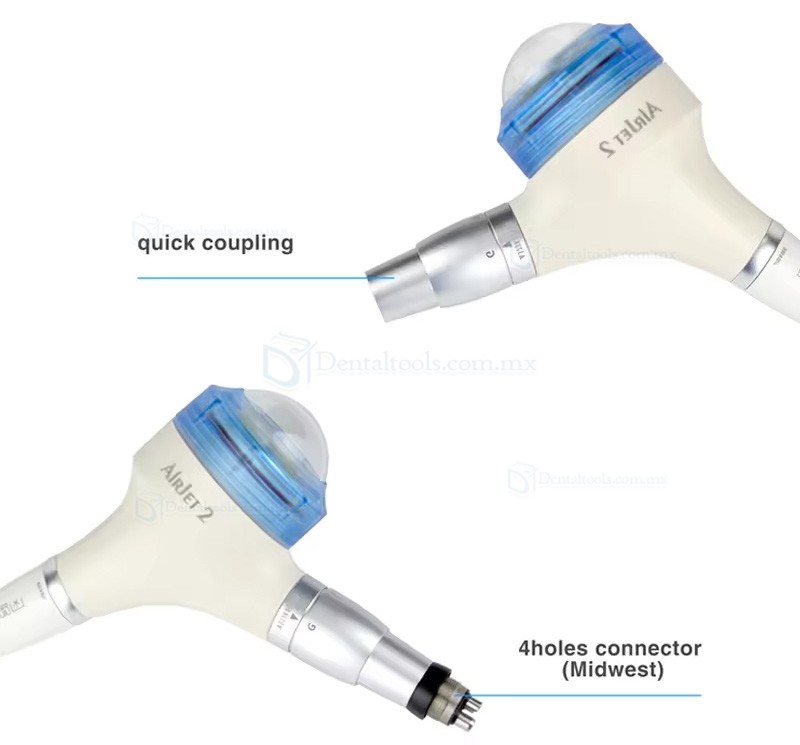 VolDent AirJet-2 Aeropulidor dental para uso supragingival y periodontal con conexi&oacute;n r&aacute;pida KaVo